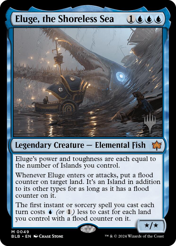 Eluge, the Shoreless Sea (Promo Pack) [Bloomburrow Promos] | Mindsight Gaming