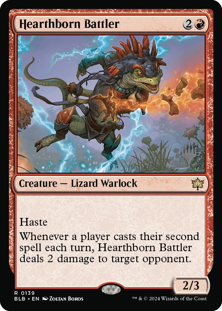 Hearthborn Battler (Promo Pack) [Bloomburrow Promos] | Mindsight Gaming