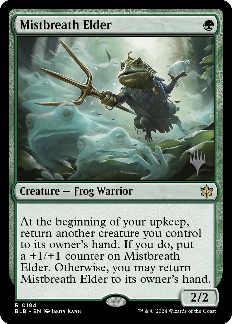 Mistbreath Elder (Promo Pack) [Bloomburrow Promos] | Mindsight Gaming