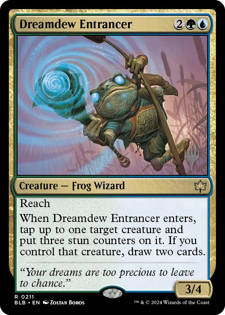 Dreamdew Entrancer (Promo Pack) [Bloomburrow Promos] | Mindsight Gaming