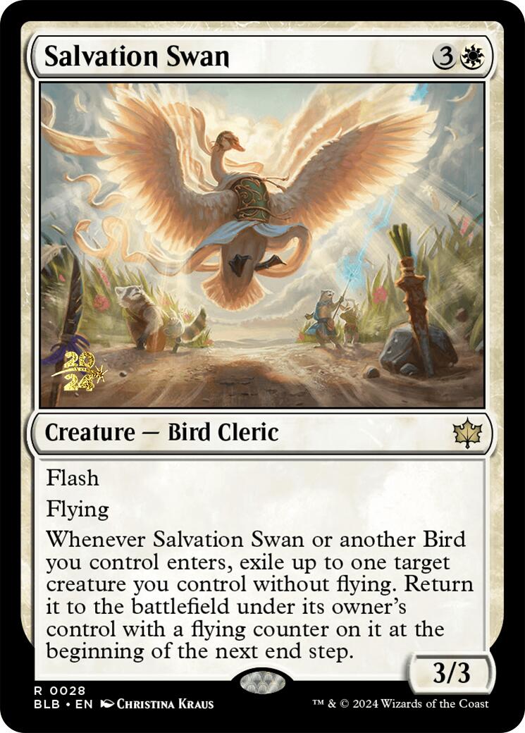 Salvation Swan [Bloomburrow Prerelease Promos] | Mindsight Gaming