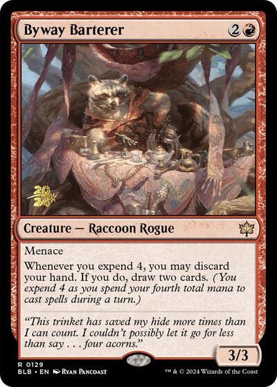 Byway Barterer [Bloomburrow Prerelease Promos] | Mindsight Gaming