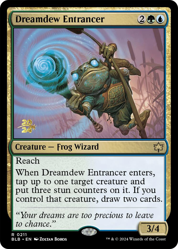 Dreamdew Entrancer [Bloomburrow Prerelease Promos] | Mindsight Gaming