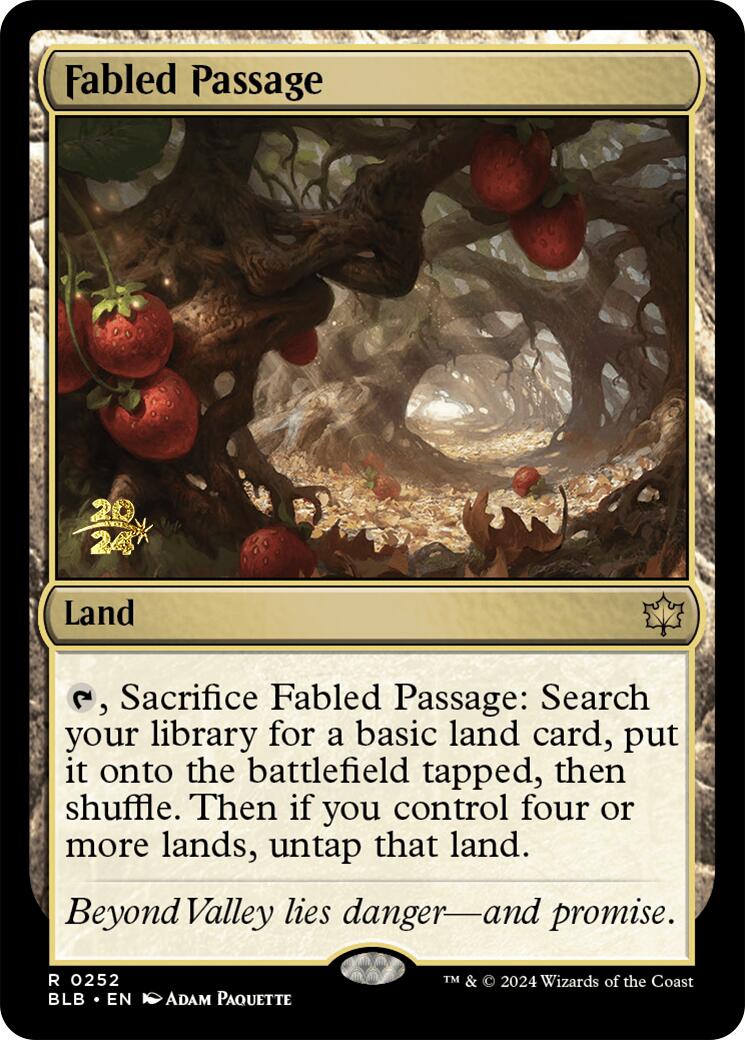 Fabled Passage [Bloomburrow Prerelease Promos] | Mindsight Gaming