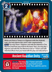 Ancient Guardian Deity [BT17-094] [Secret Crisis] | Mindsight Gaming