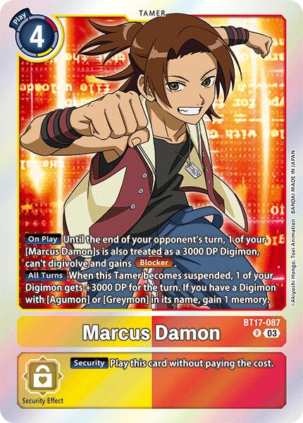 Marcus Damon [BT17-087] [Secret Crisis] | Mindsight Gaming