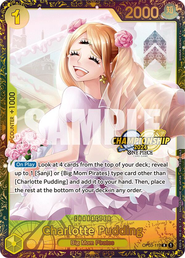 Charlotte Pudding (Championship 2024) [One Piece Promotion Cards] | Mindsight Gaming