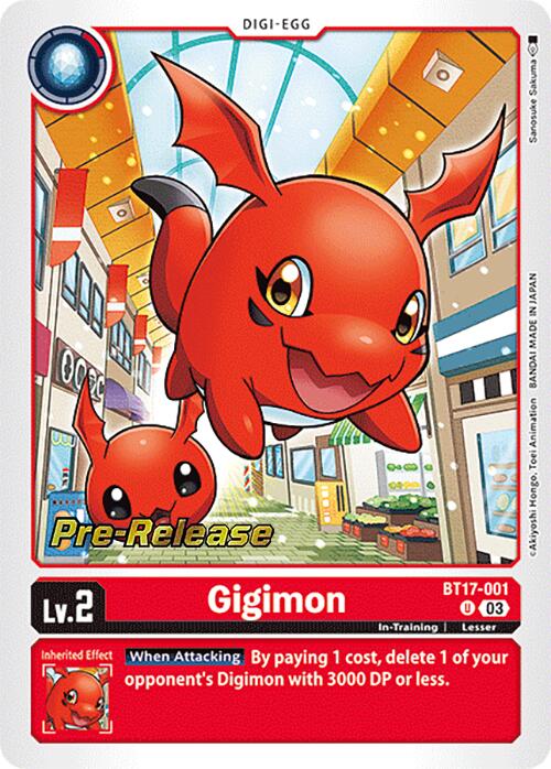 Gigimon [BT17-001] [Secret Crisis Pre-Release Cards] | Mindsight Gaming