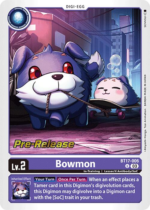 Bowmon [BT17-006] [Secret Crisis Pre-Release Cards] | Mindsight Gaming