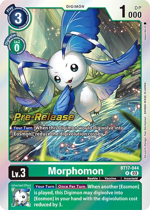 Morphomon [BT17-044] [Secret Crisis Pre-Release Cards] | Mindsight Gaming