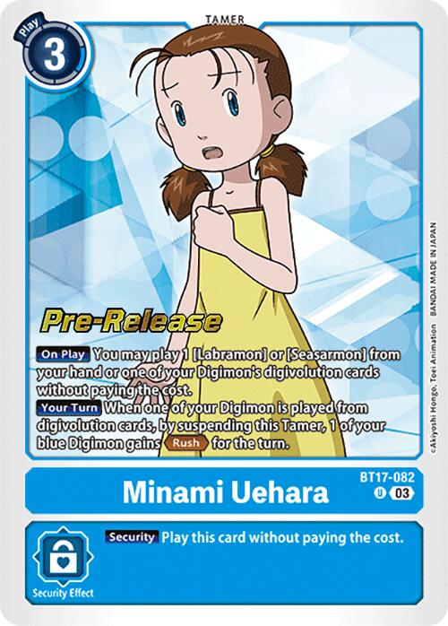 Minami Uehara [BT17-082] [Secret Crisis Pre-Release Cards] | Mindsight Gaming