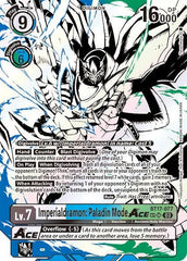 Imperialdramon: Paladin Mode ACE [BT17-077] (Textured) [Secret Crisis] | Mindsight Gaming