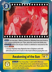 Awakening of the Sun [BT17-099] (Secret Crisis: Movie Memorial Pack) [Secret Crisis] | Mindsight Gaming