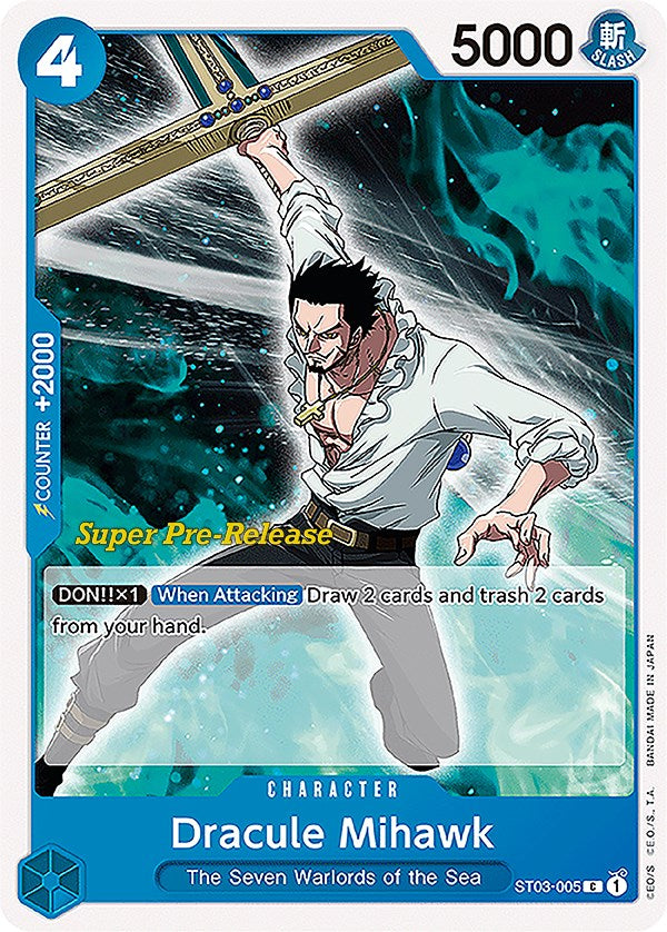 Dracule Mihawk [Super Pre-Release Starter Deck: The Seven Warlords of the Sea] | Mindsight Gaming