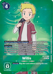 Willis [BT17-088] (Box Promotion Pack: Secret Crisis) [Secret Crisis] | Mindsight Gaming