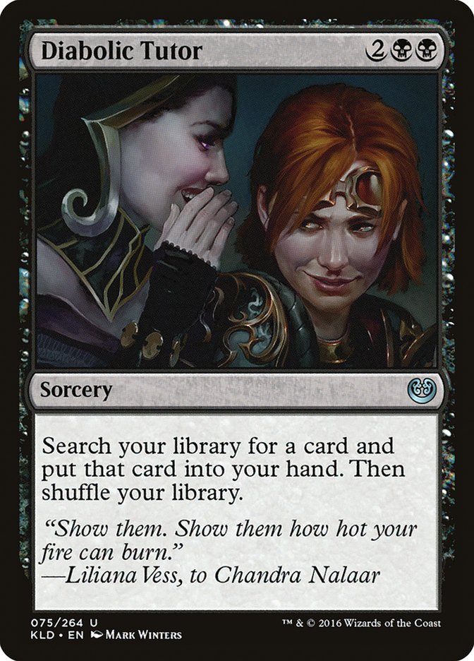 Diabolic Tutor [Kaladesh] | Mindsight Gaming