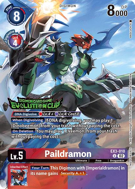 Paildramon [EX3-010] (2024 Evolution Cup) [Draconic Roar] | Mindsight Gaming