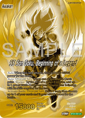 Son Goku // SS Son Goku, Beginning of a Legend (BT24-055) [Promotion Cards] | Mindsight Gaming