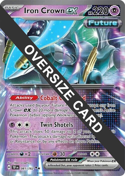 Iron Crown ex (081) (Jumbo Card) [Scarlet & Violet: Black Star Promos] | Mindsight Gaming