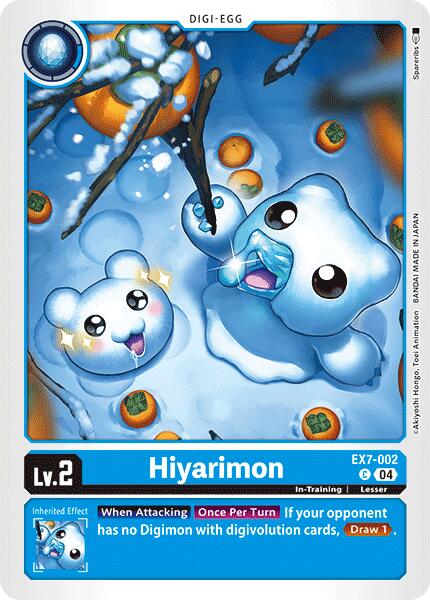 Hiyarimon [EX7-002] [Digimon LIBERATOR] | Mindsight Gaming