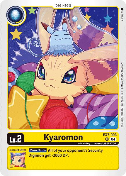 Kyaromon [EX7-003] [Digimon LIBERATOR] | Mindsight Gaming