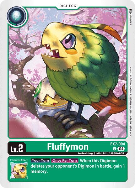 Fluffymon [EX7-004] [Digimon LIBERATOR] | Mindsight Gaming