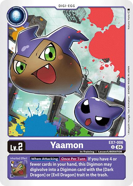 Yaamon [EX7-006] [Digimon LIBERATOR] | Mindsight Gaming