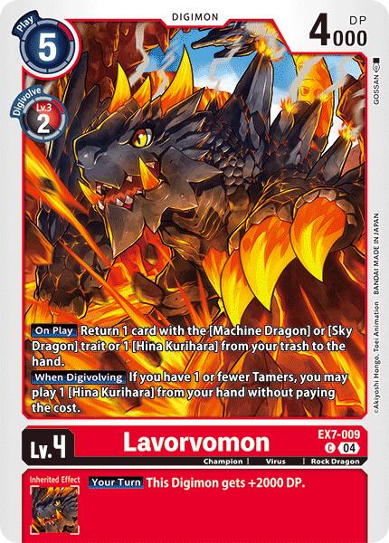 Lavorvomon [EX7-009] [Digimon LIBERATOR] | Mindsight Gaming