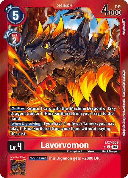 Lavorvomon [EX7-009] (Foil) [Digimon LIBERATOR] | Mindsight Gaming