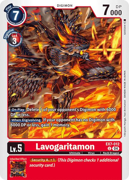 Lavogaritamon [EX7-012] [Digimon LIBERATOR] | Mindsight Gaming