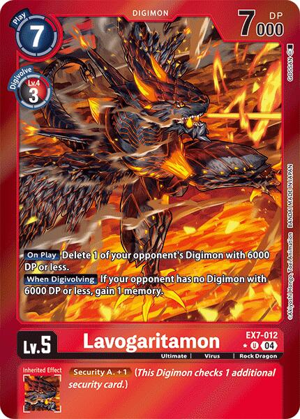 Lavogaritamon [EX7-012] (Foil) [Digimon LIBERATOR] | Mindsight Gaming