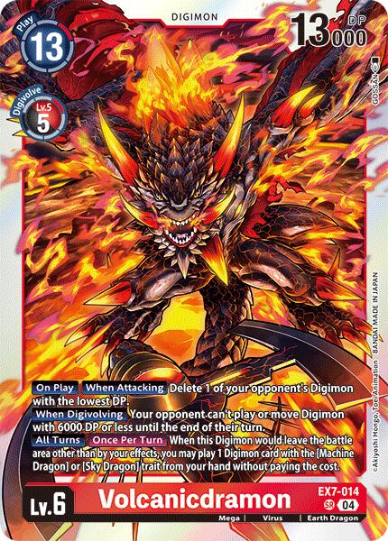 Volcanicdramon [EX7-014] [Digimon LIBERATOR] | Mindsight Gaming