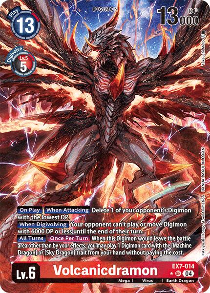 Volcanicdramon [EX7-014] (Alternate Art) [Digimon LIBERATOR] | Mindsight Gaming