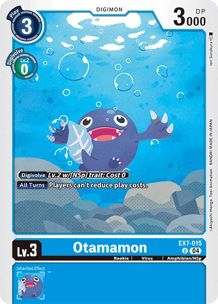 Otamamon [EX7-015] [Digimon LIBERATOR] | Mindsight Gaming