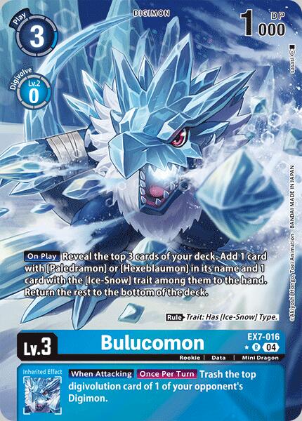 Bulucomon [EX7-016] (Alternate Art) [Digimon LIBERATOR] | Mindsight Gaming