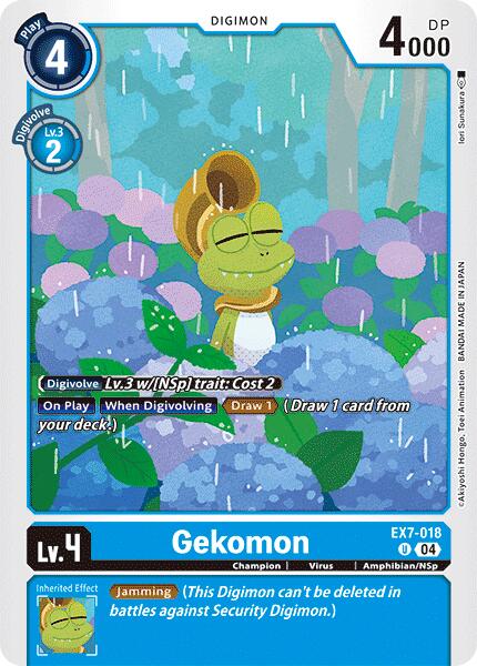 Gekomon [EX7-018] [Digimon LIBERATOR] | Mindsight Gaming