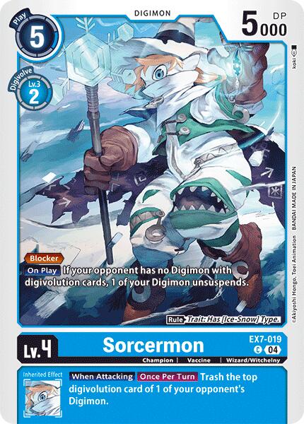 Sorcermon [EX7-019] [Digimon LIBERATOR] | Mindsight Gaming