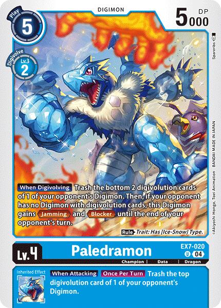 Paledramon [EX7-020] [Digimon LIBERATOR] | Mindsight Gaming