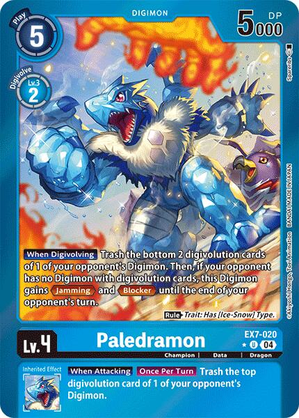 Paledramon [EX7-020] (Foil) [Digimon LIBERATOR] | Mindsight Gaming