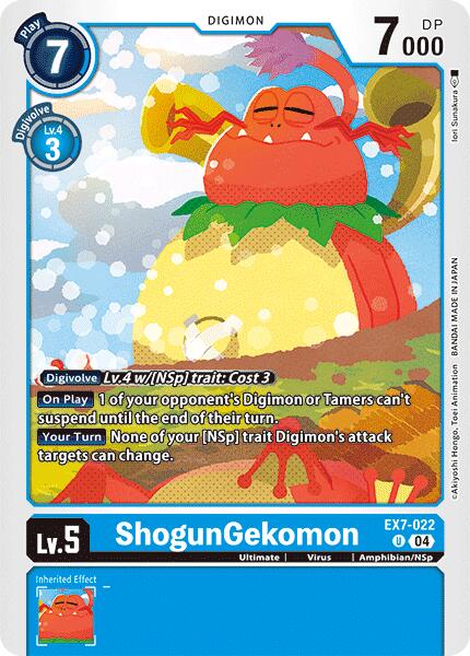 ShogunGekomon [EX7-022] [Digimon LIBERATOR] | Mindsight Gaming