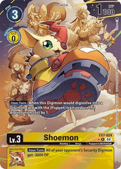 Shoemon [EX7-024] (Alternate Art) [Digimon LIBERATOR] | Mindsight Gaming