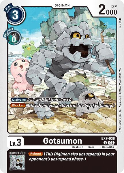 Gotsumon [EX7-038] [Digimon LIBERATOR] | Mindsight Gaming