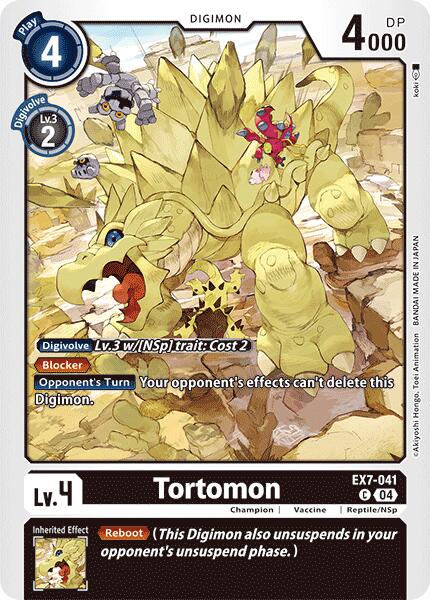 Tortomon [EX7-041] [Digimon LIBERATOR] | Mindsight Gaming