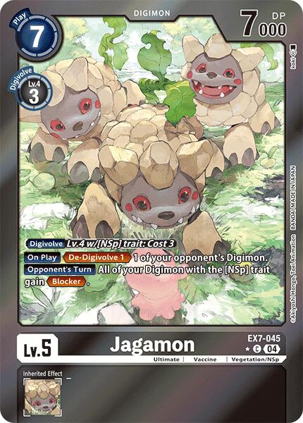 Jagamon [EX7-045] (Foil) [Digimon LIBERATOR] | Mindsight Gaming