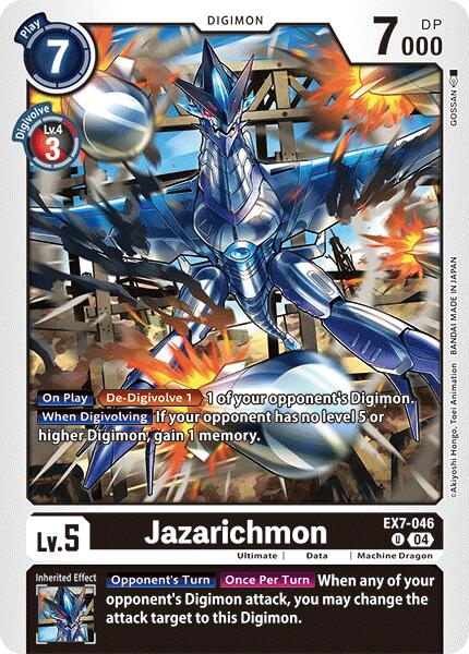 Jazarichmon [EX7-046] [Digimon LIBERATOR] | Mindsight Gaming