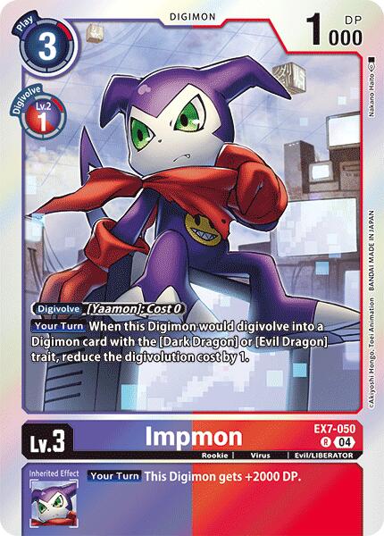 Impmon [EX7-050] [Digimon LIBERATOR] | Mindsight Gaming