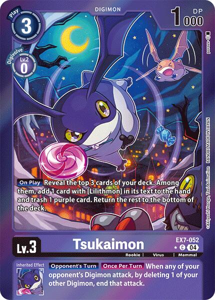 Tsukaimon [EX7-052] (Foil) [Digimon LIBERATOR] | Mindsight Gaming