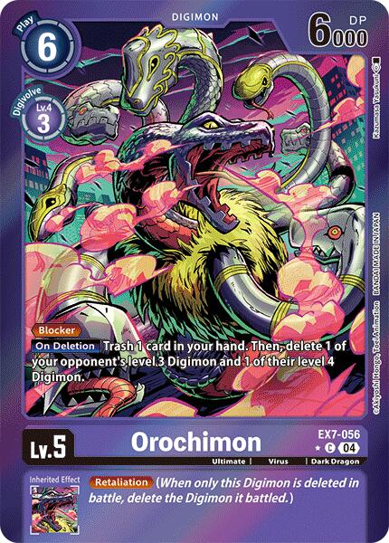 Orochimon [EX7-056] (Foil) [Digimon LIBERATOR] | Mindsight Gaming