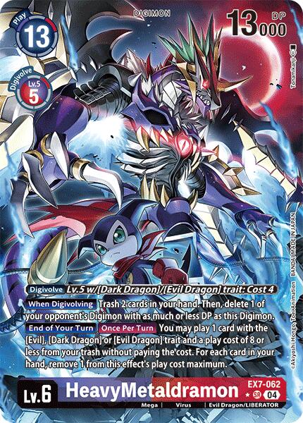 HeavyMetaldramon [EX7-062] (Alternate Art) [Digimon LIBERATOR] | Mindsight Gaming