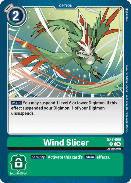 Wind Slicer [EX7-069] [Digimon LIBERATOR] | Mindsight Gaming